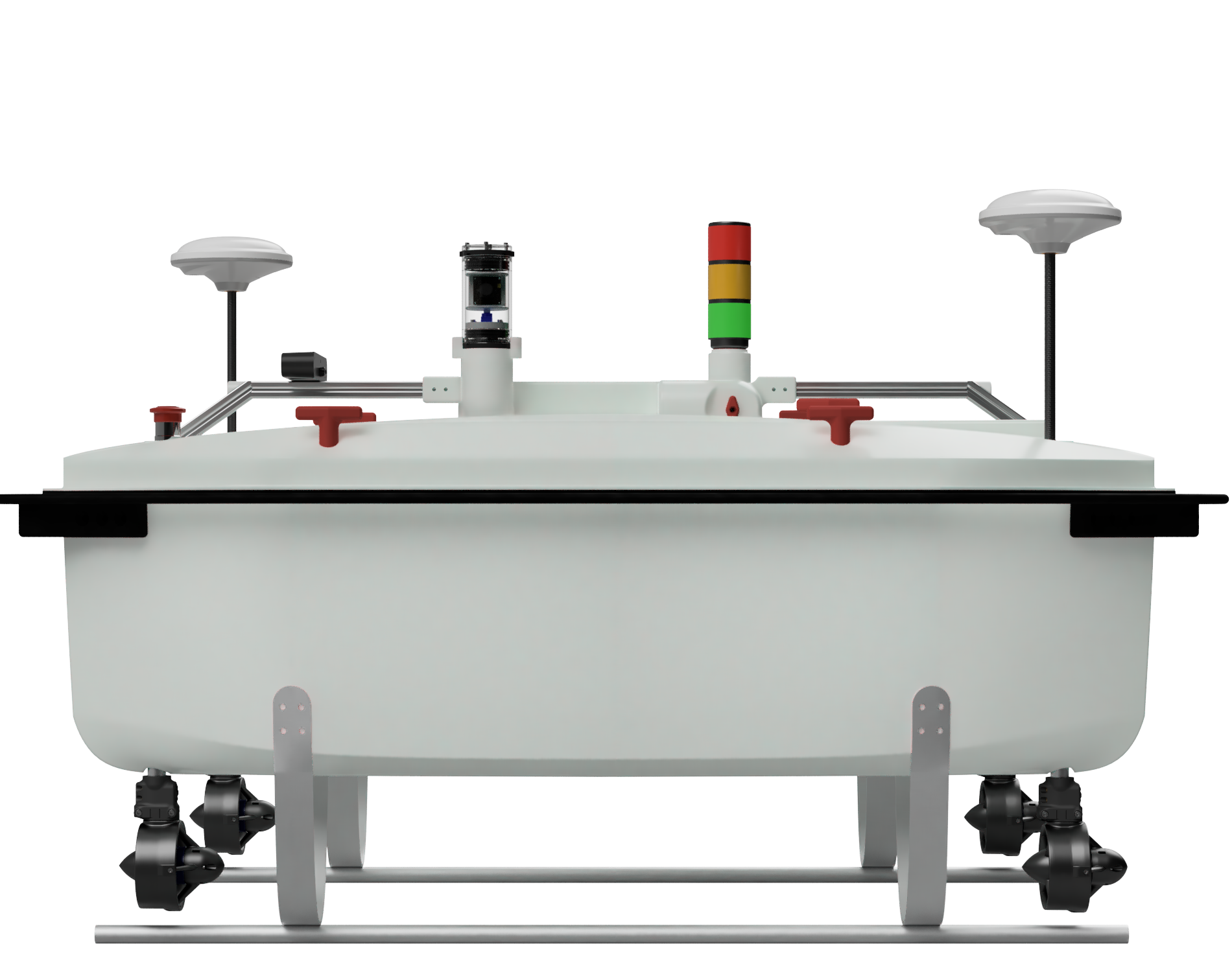 Side render of Selene, Sub Horizon’s unmanned surface vessel